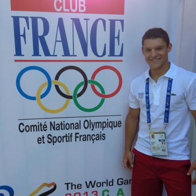 Benjamin Garavel au club France au Jeux Mondiaux Cali 2013