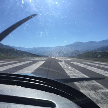 Clear Take-Off at Barcelonette